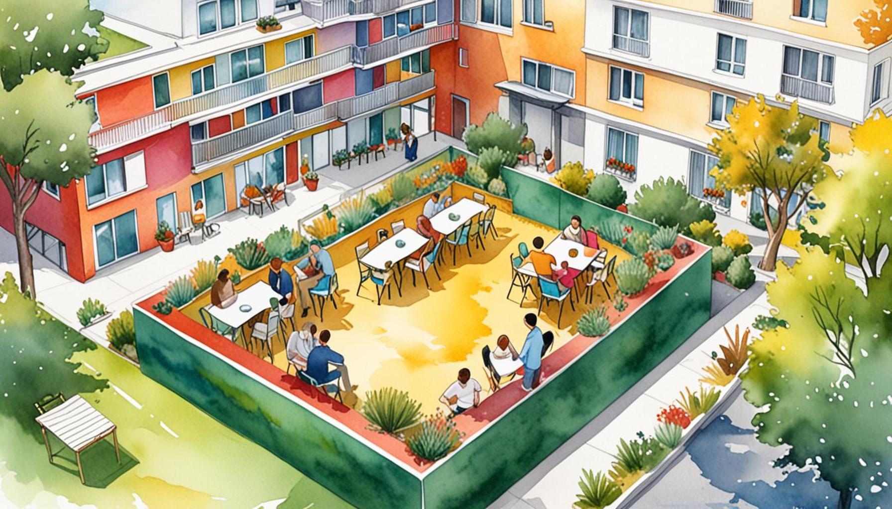 Transforming Common Spaces into Living Areas: The Importance of Spatial Efficiency in Shared Environments